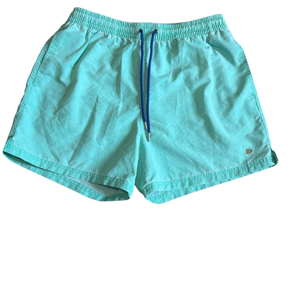 Massimo Dutti Turquoise Swim Trunks